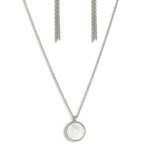 Sunset necklace comes with complimary earrings and bracelets